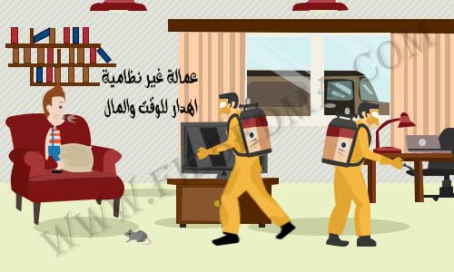 شركة مكافحة حشرات بالجبيل والقطيف