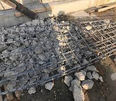 قص وتكسير جدار حى الشفا