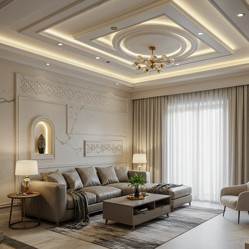 ديكورات جبس شقق بالمدينة المنورة