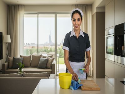 عاملة نظافة بالشهر حى السليمانية جدة