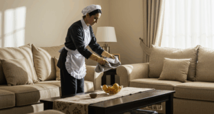 عاملة منزلية بالشهر حى الفلاح