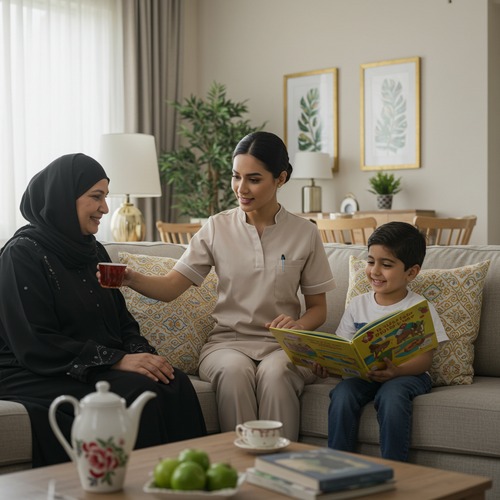 جليسه اطفال ومسنين الرياض