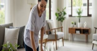 عاملة منزلية بالساعة