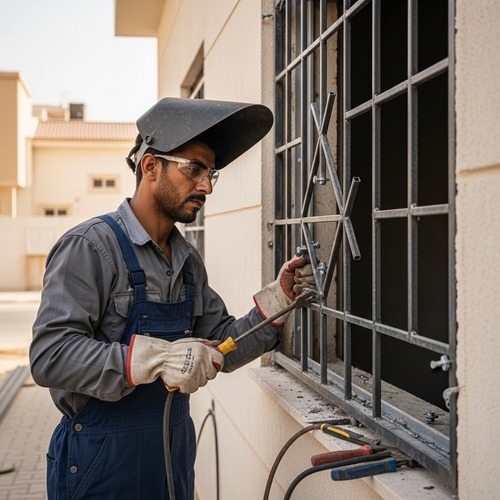 تركيب شبك النوافذ الجبيل