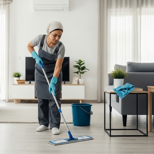 عاملات منازل من مدغشقر حى لبن